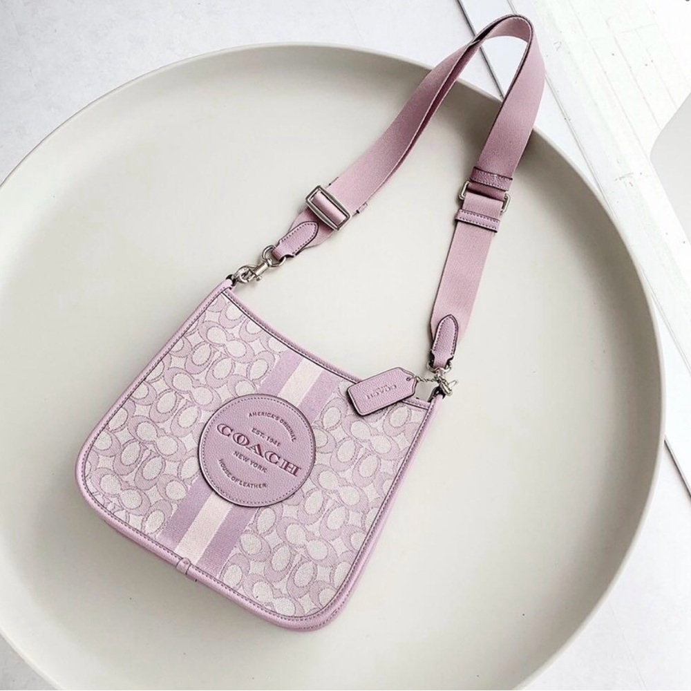 Purple Coach Crossbody